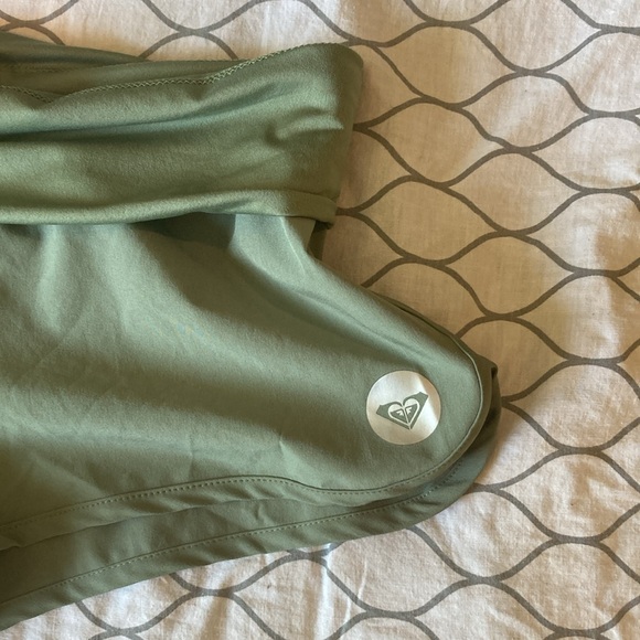 Green Roxy shorts. - Picture 2 of 5